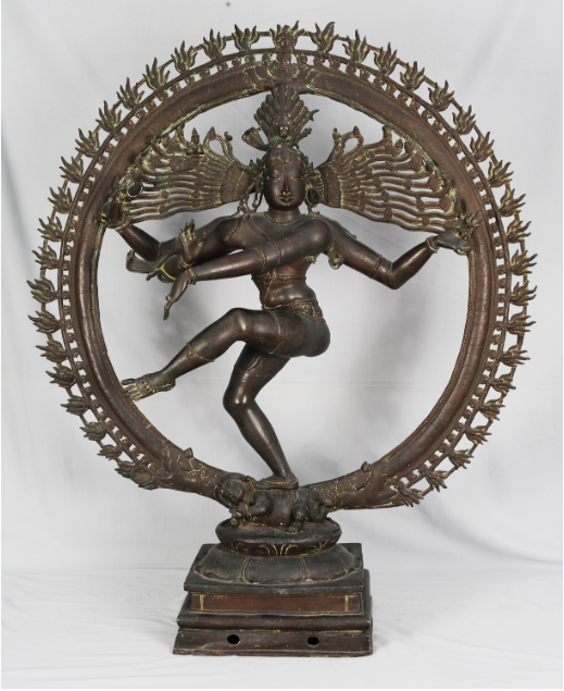 sculpture of Lord Nataraja currently at the National Museum, New Delhi.