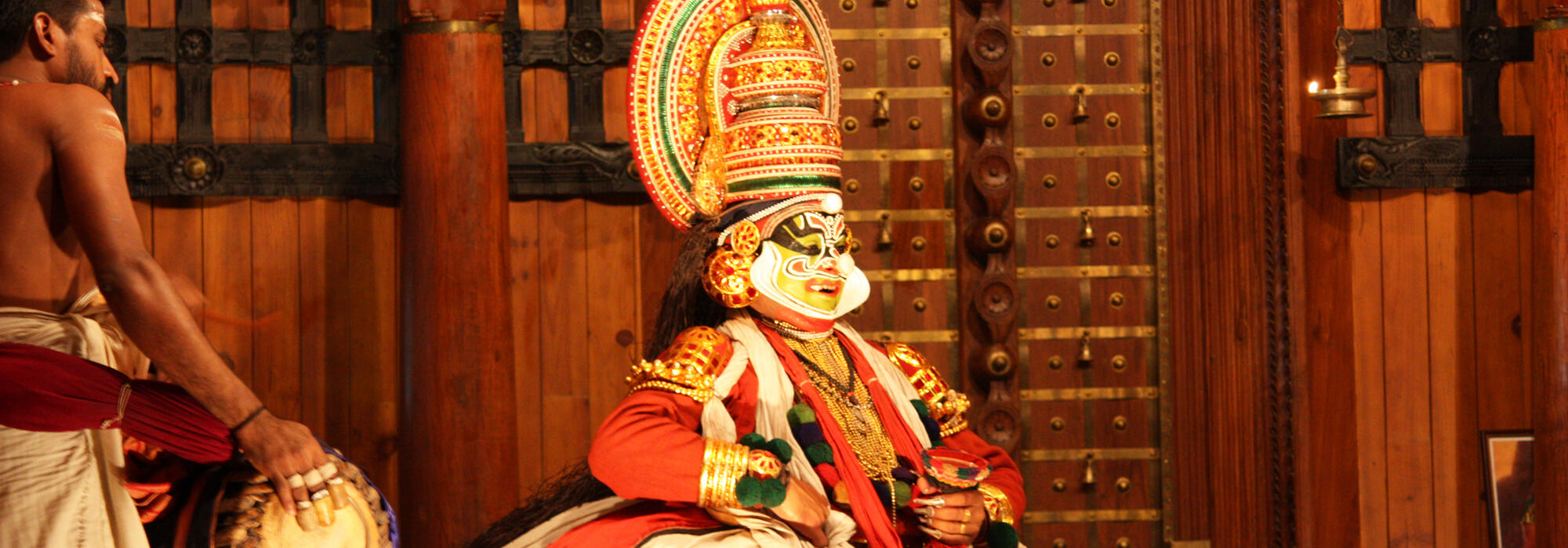 Kathakali, a dance form of Kerala