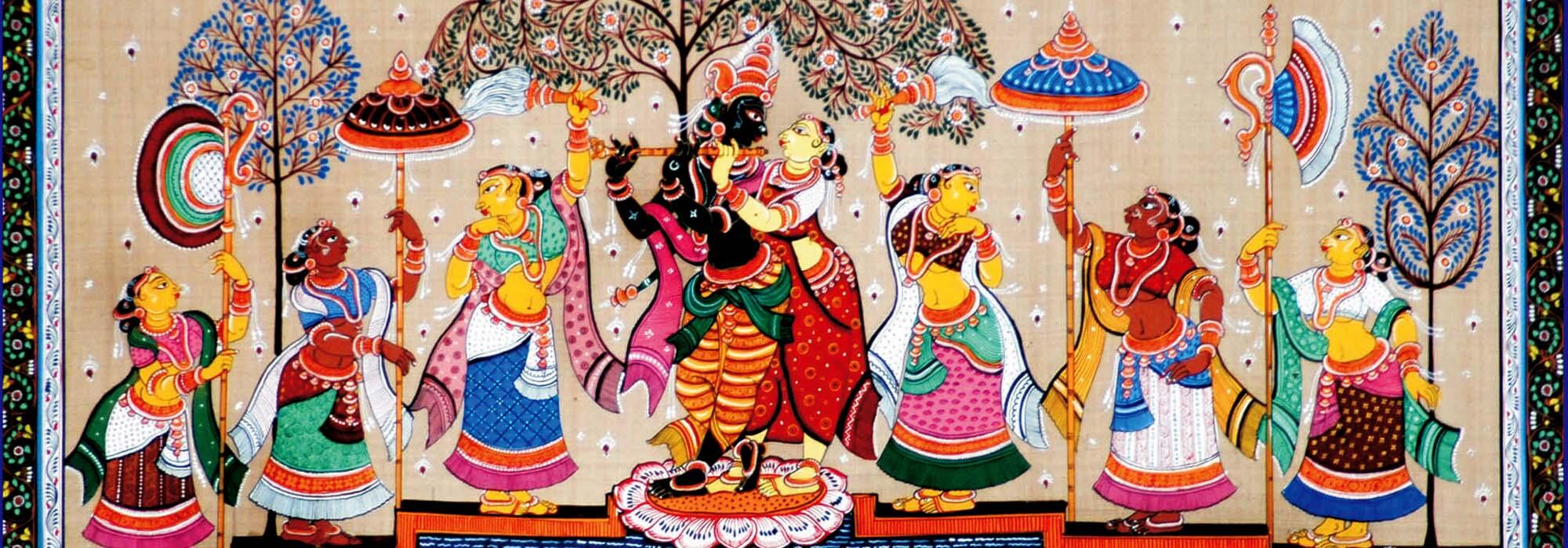 Pattachitra, a traditional painting of Odisha