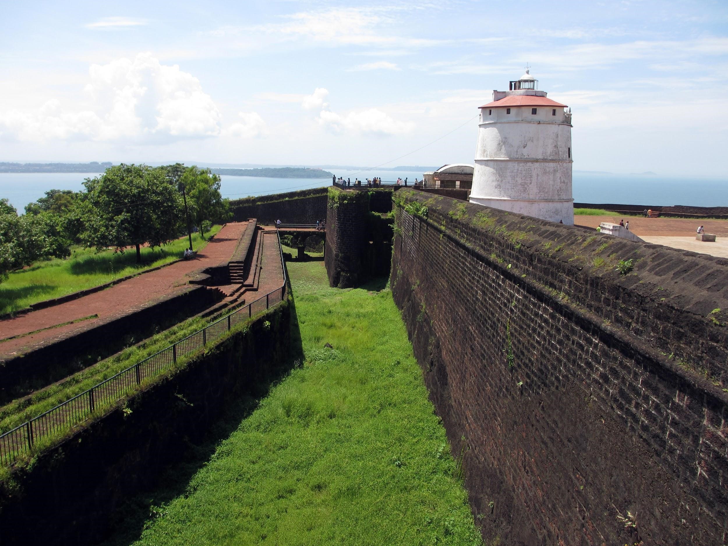 Fort Aguada, Upper Citadel; Image Source: Archaeological Survey of India