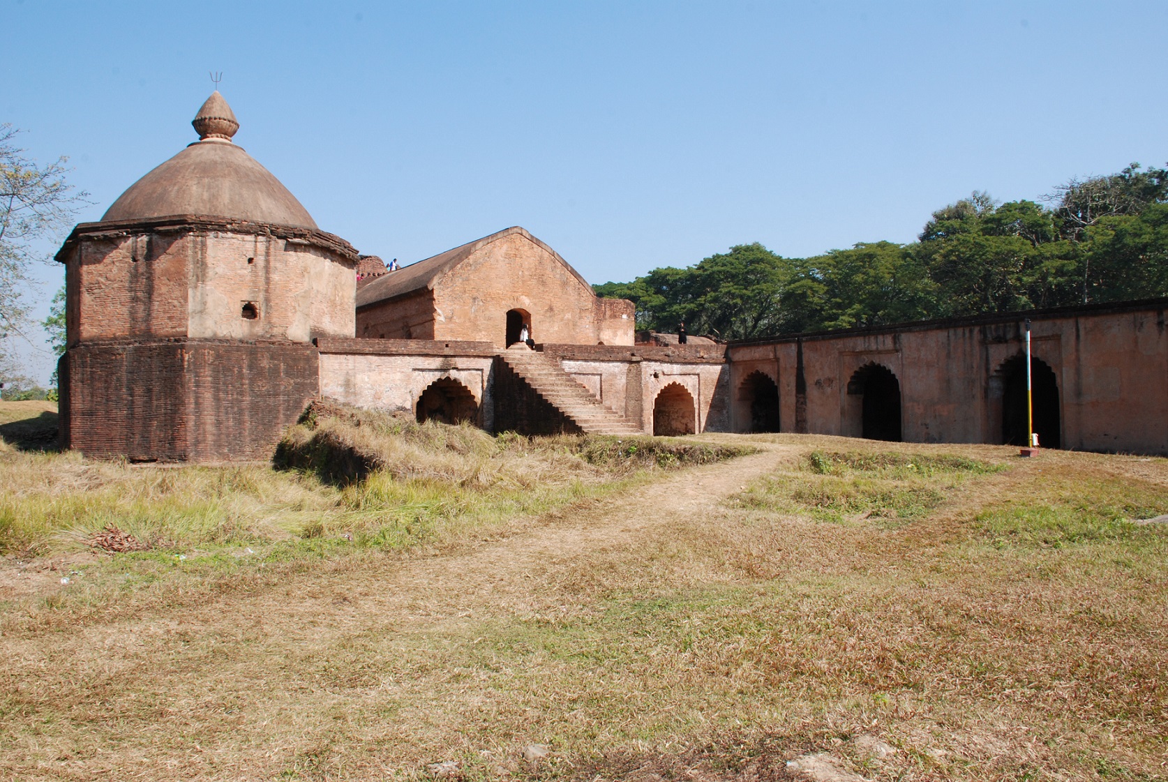 South-West View of the Talatal Ghar. Image Source: Archaeological Survey of India