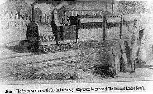 16 APRIL 1853 INDIA’S FIRST TRAIN FROM BORI BUNDER TO THANE