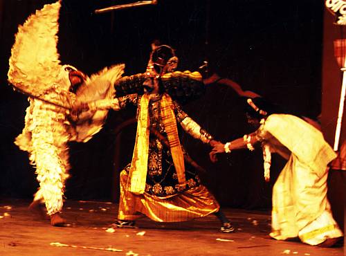 Ramlila, the traditional performance of the Ramayana